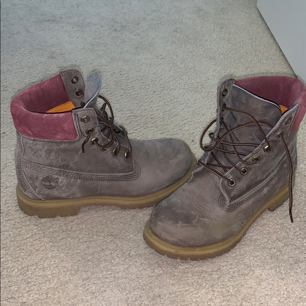 Size 8 Timberland Boots